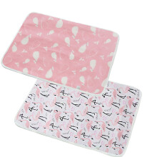 2 Pcak Baby Changing Mat - Babys Travel Folding Changing Mats, Large Waterproof