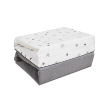Cuddles Collection Bedside Crib Sheets 55x86cm Next To Me Compatible 100% Jersey