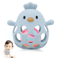 Teething Toys for Baby - New Infant Silicone Chicken Baby Teether Toy Sensory Toy