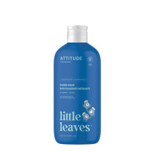 ATTITUDE Bubble Wash for Kids, EWG Verified Bubble Bath, Hair Shampoo and Body Soap,