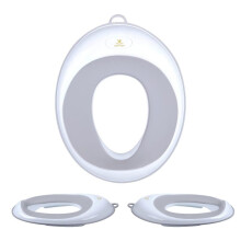 KARAN KING - Ultimate Potty Pro: Non-Slip, Portable, and Stylish Grey Potty Training Toilet Seat Topper (Best Potty Seat for Toddlers, Comfortable an