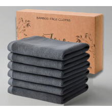 JoJo Jr. Flannel Face Cloth(Pack of 6) Reusable Face Towels(25 * 25 cm) Face Flannels,Face Cloths for Washing Face Baby Wash Cloth Body & Face Towel,