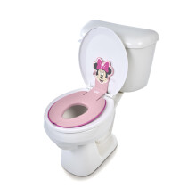 Bright Starts Disney Baby Minnie Mouse Flip & Sit Potty, Attaches to Toilet