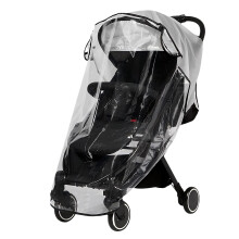 SiumPklay Universal Rain Cover for Pushchair Stroller - Waterproof & Breathable Pram Cover, Lightweight & Foldable for Baby Buggy Sun Wind Snow Prote