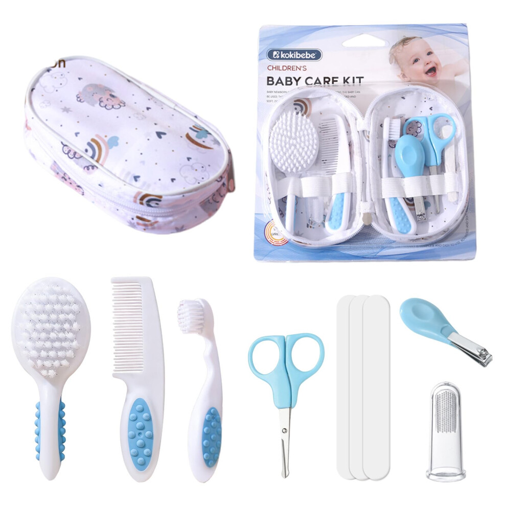 Baby Healthcare And Grooming Kit, Portable Baby Safety Care Set With Comb, Satiskid