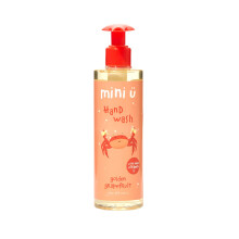 Mini U Golden Grapefruit Hand Wash for Kids - with Added Vitamin E – Made in UK from Naturally Derived Ingredients