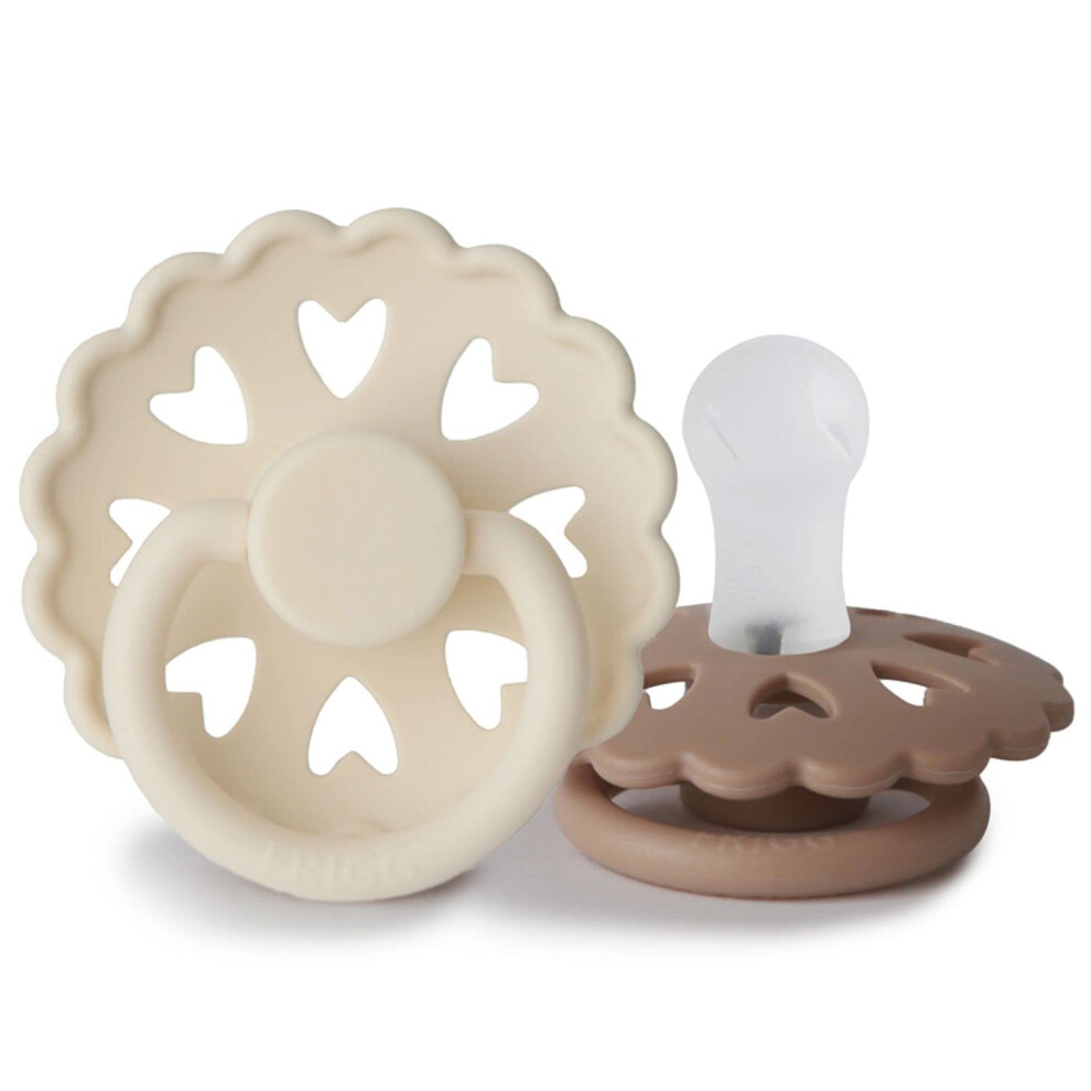 Fairytale Silicone Pacifier Pack Of 2 | Silicone Soother Dummy | Bpa-Free | Frigg