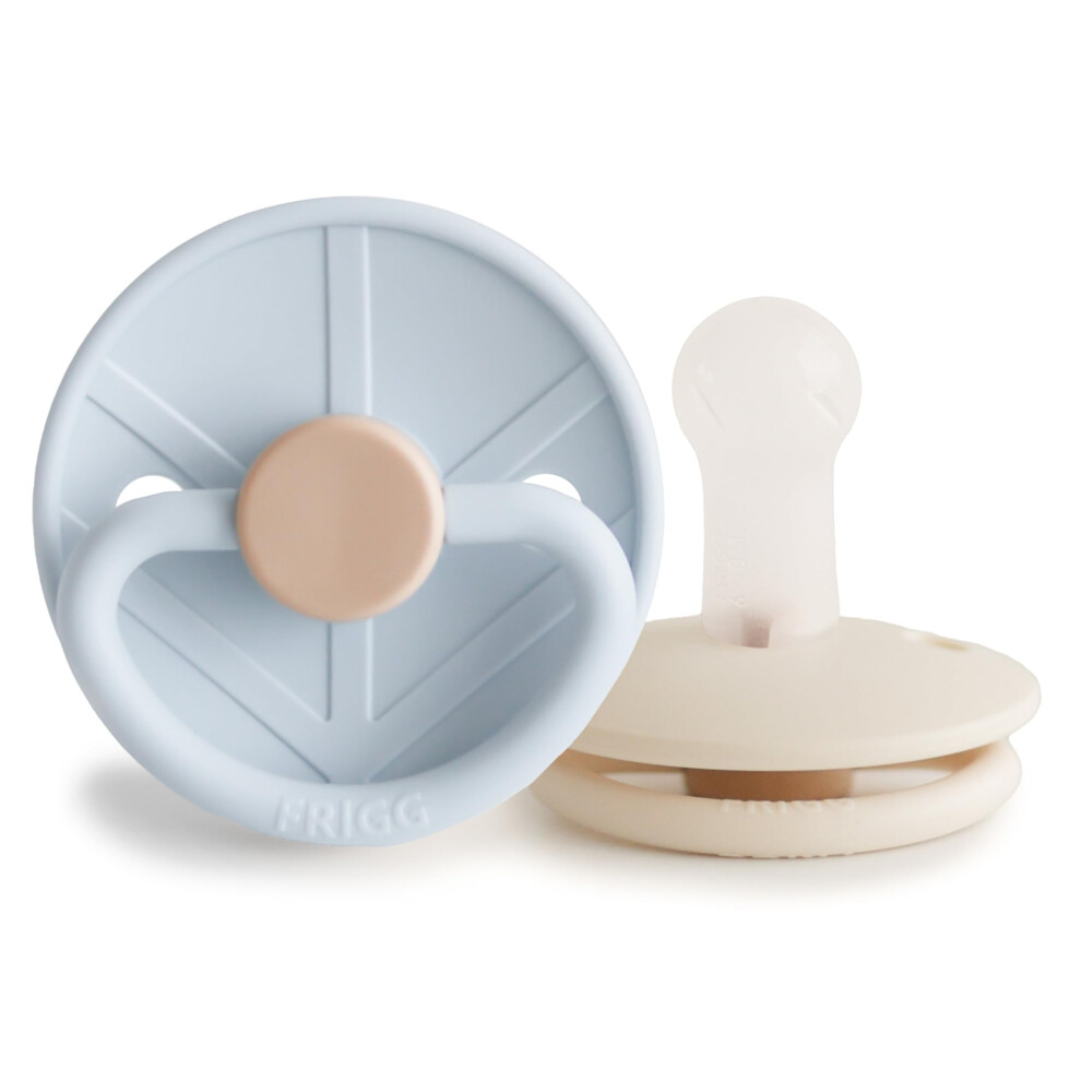 Little Viking Silicone Pacifier | Pack Of 2 Pacifiers | Silicone Soother Dummy Frigg