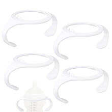 4pcs Baby Bottle Handles for Tommee Tippee, Ergonomic NonSlip Grip, BPA SelfFeeding Aid