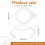 lasuroa 4pcs Baby Bottle Handles for Tommee Tippee 2