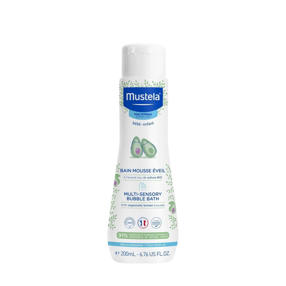 Baby Multi Sensory Bubble Bath - 200Ml Mustela