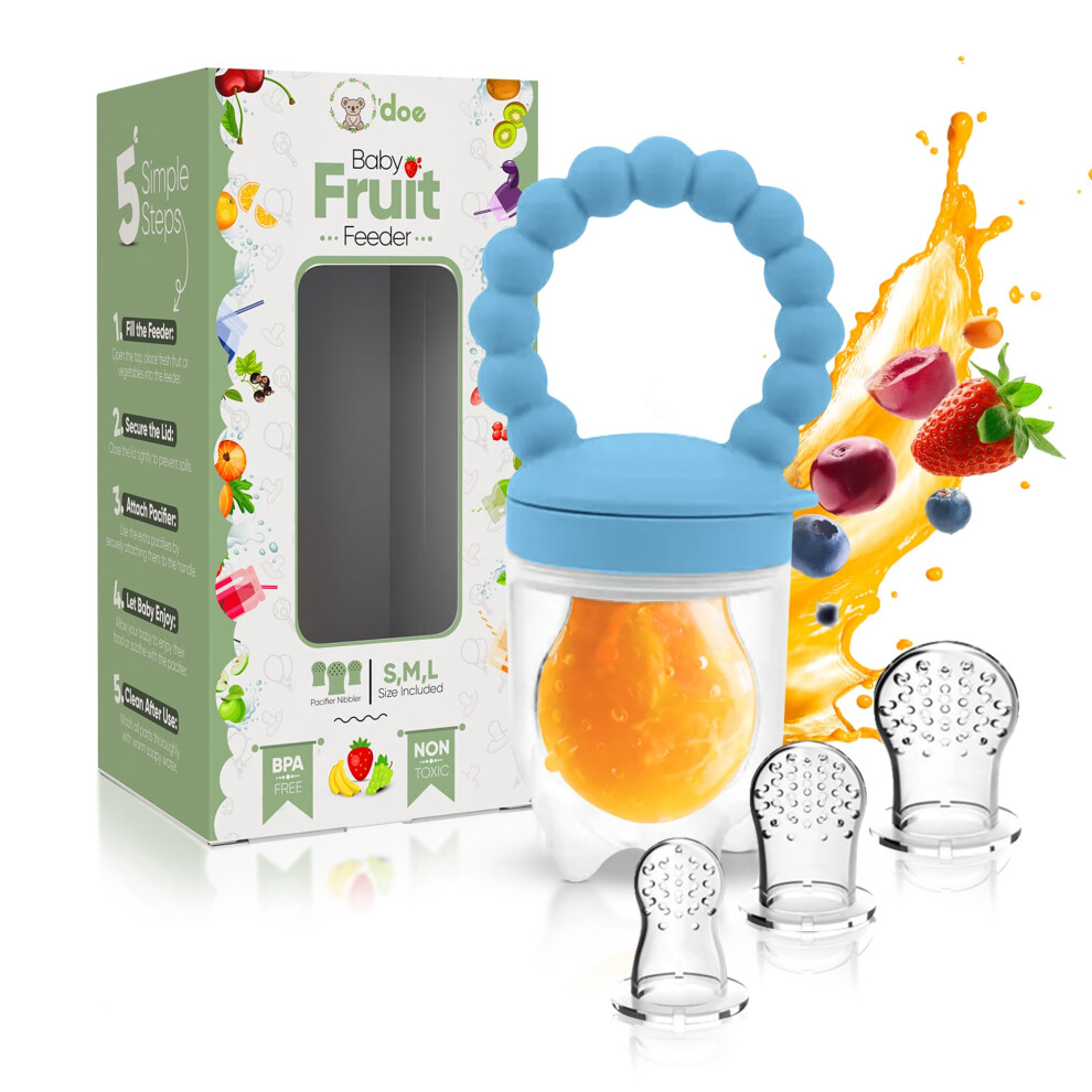 O'doe Baby Fruit Feeder | Teething Dummy & Baby Food Feeder Pacifier With 1 Feeder 31542067
