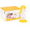 REQUISITE NEEDS Manual Breast Pump, Compact Design, Personal Fit Flex Shields, with 1