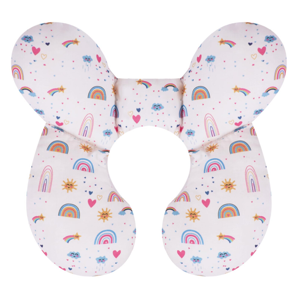 Kakiblin Baby Neck Pillow, Upgraded Baby Support Pillow, Head Pillows For Carseat, Newborn Neck Support For Car Seat,Pushchair,Travel