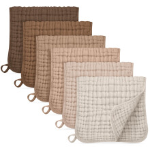 Unnivoll Muslin Cloths for Baby 100% Cotton Muslin Squares Burp Cloths Baby