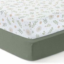 Dreamology Cotton Cot Sheets,100% Cotton Jersey sheet, Soft and Breathable fitted