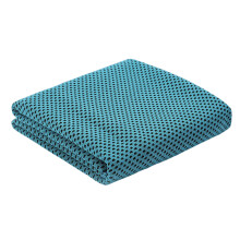 Serviette rafraîchissante 30x100cm pour la course en-Bleu clair