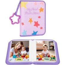 Baby's My First Photo Album for Baby Holds 21 6x4 Photos, Baby Photo book Soft Cloth