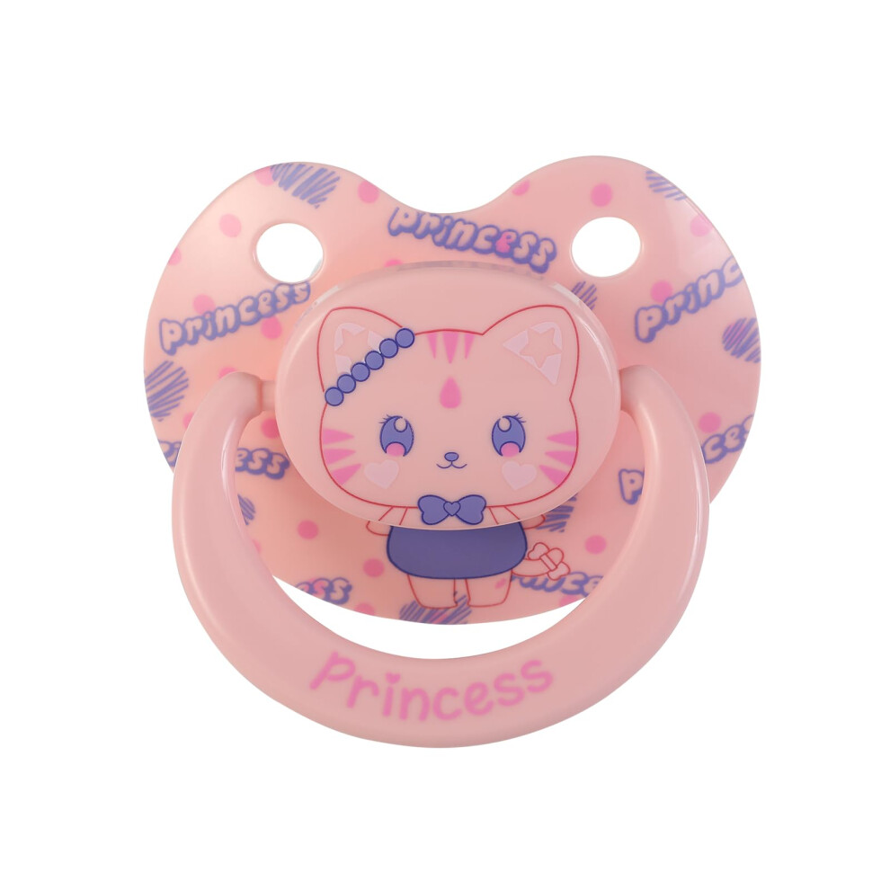 Somniumnight Adult Size Silicone Pacifier For Anxiety: Big Shield Cute Paci For Sleep - Large