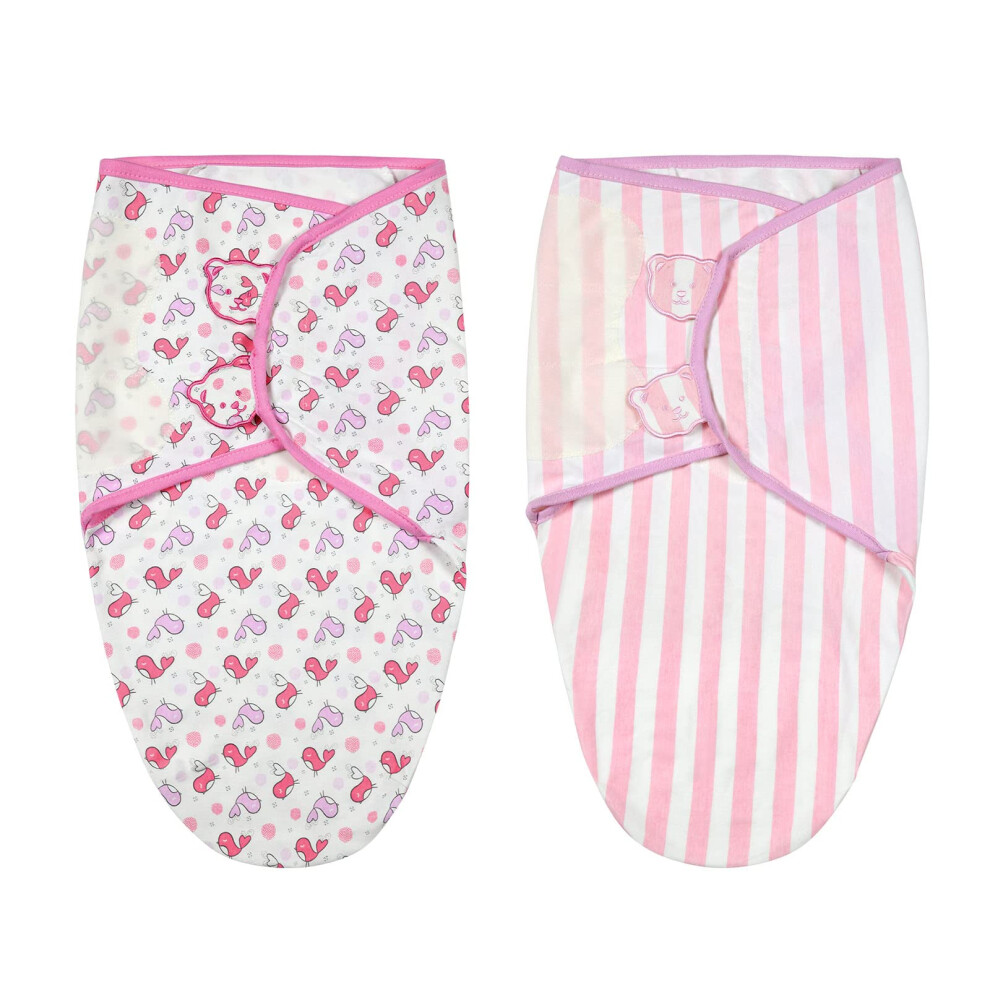 Baby Swaddle Wrap, 2Pcs Swaddle Blankets, Organic Cotton Baby Blanket Wrap Vicloon