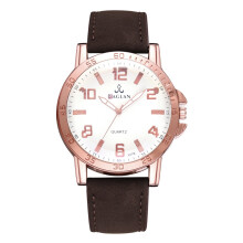 Nurse Watch for Medical Professionals Easy Read Dial Luminous Face Military Time Red Second Hand 3-Hand Quartz Movement Durable PU Leather Strap Water