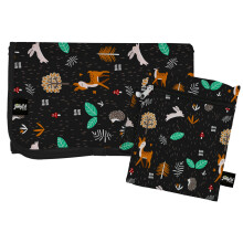JollyEst Baby Changing Mat Portable | Extra Large 70cm x 55cm | Travel Changing Mat