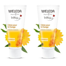 Weleda Baby Calendula Nappy Cream, 75ml (Pack of 2)
