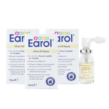 Baby Earol Olive Oil Ear Spray, for Babies and Children from 6 Months, for Excessive
