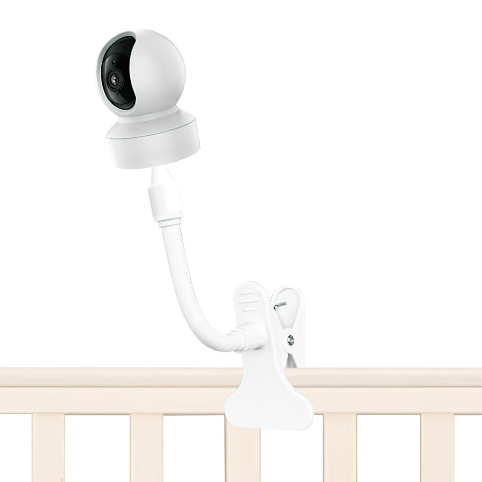 Qtmmc Baby Camera Mount Flexible Universal Baby Monitor Holder Indoor Cameras Monitor Stand Clip Mount For Eufy, Vtech, Hellobaby, Bonoch, Childsfarm, Anme