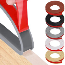 HeiPen U-Shape Furniture Edge Banding, 3m*28mm TPE Self Adhesive Rubber Edge Trim, Flexible Edge Protector for Wood Veneer Cabinet Repair Furniture R
