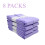 ZODERFY Nappy Bin Refills - 8PCS Nappy Bags Plastic Diaper Pail Refill Bags, Fit for 4