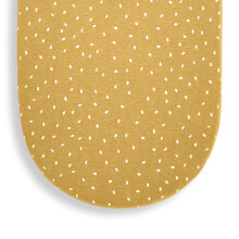 The Little Green Sheep Moses Basket Fitted Sheet, Organic Linen & Cotton Blend Sheet