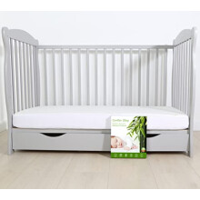 Cot Bed Mattress Protector 140 x 70 Super Soft Breathable Bamboo Cot Mattress