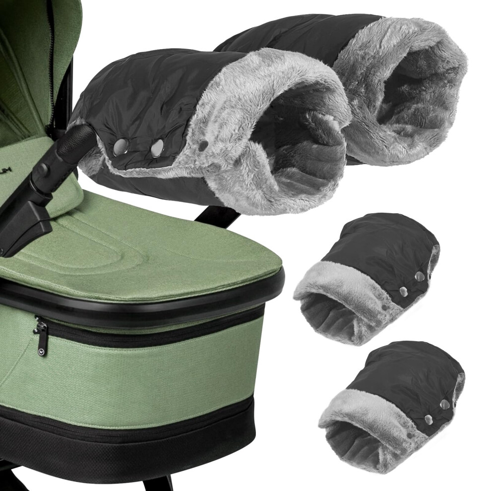 Pushchair/Stroller/Pram Hand Muff, Waterproof Hand Gloves Warmer Mittens Unnosin