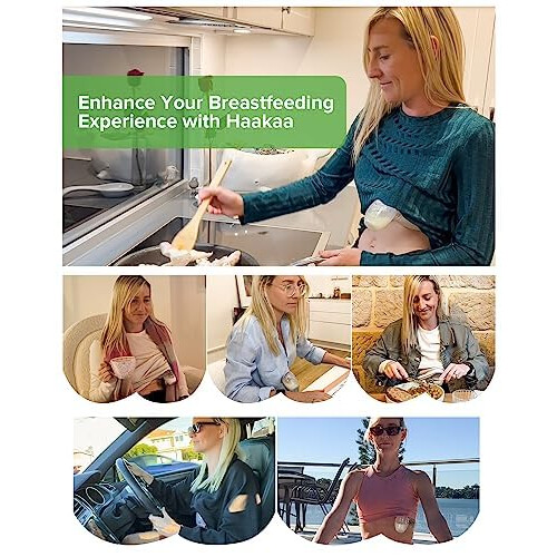haakaa Silicone Breast Pump – Portable, Adjustable 2