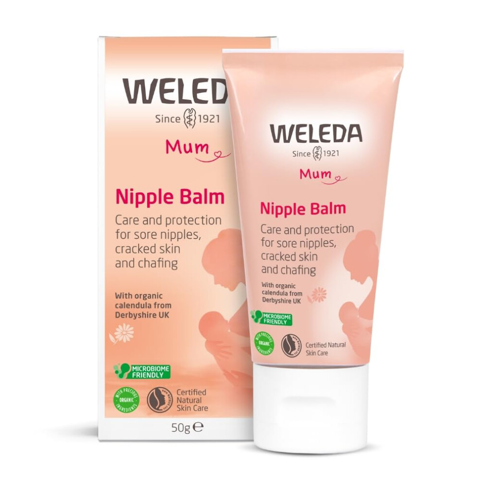 Weleda Nipple Cream/Balm, Sore Nipples, Lanolin, Developed By Midwives &