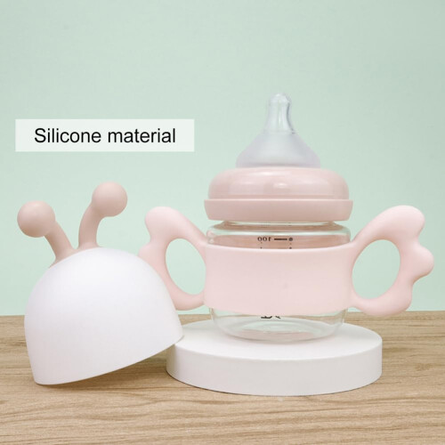 Baby Bottle Handle, Silicone Baby Bottle Grip, Wid 2