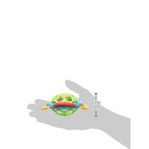 Bright Starts Bright Starts Oball Grasp & Teethe Easy-Grasp Teether, Ages 3 months+ 2