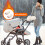 Gobesty Pram Hand Muff, Pram Gloves Hand Warmer, P 4