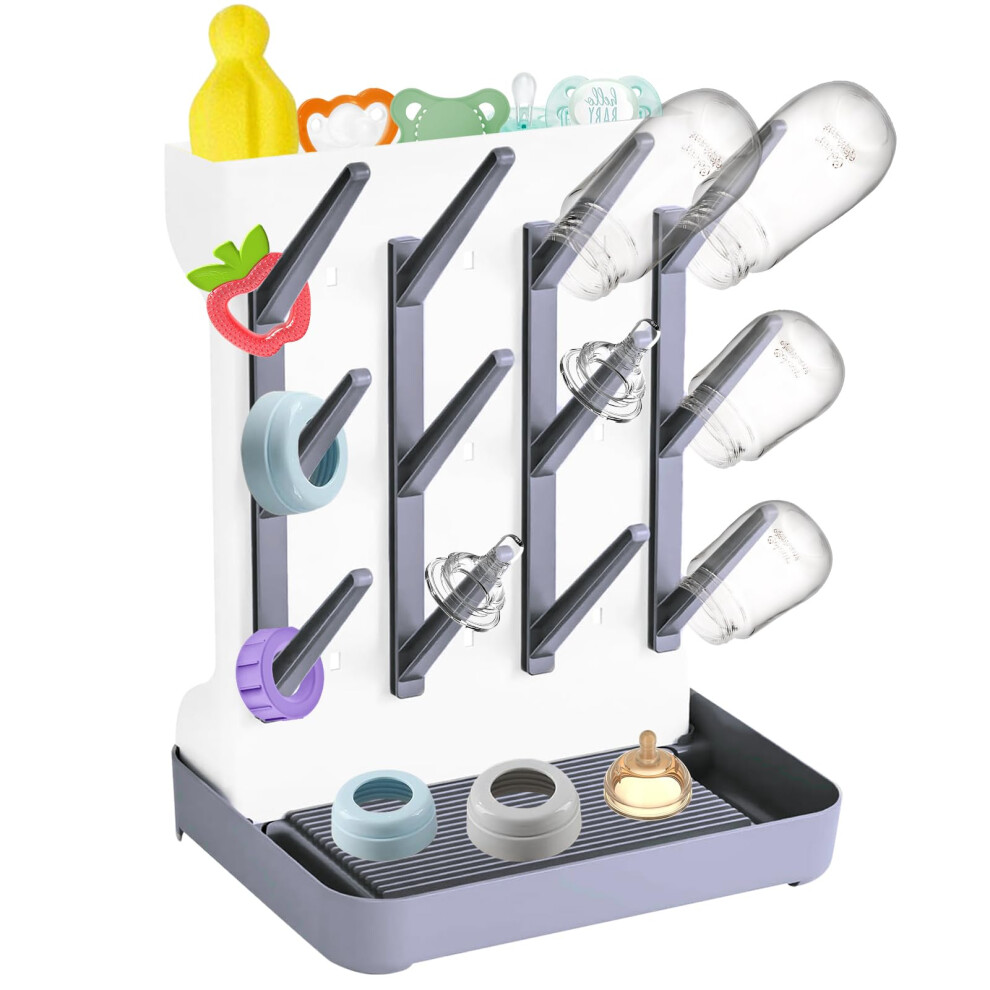 Drying Rack For Baby Accessories, Dishwasher-Safe Drying Rack For Hygienic Drying Of Baby Bottles, Dummies And Tableware Morkka