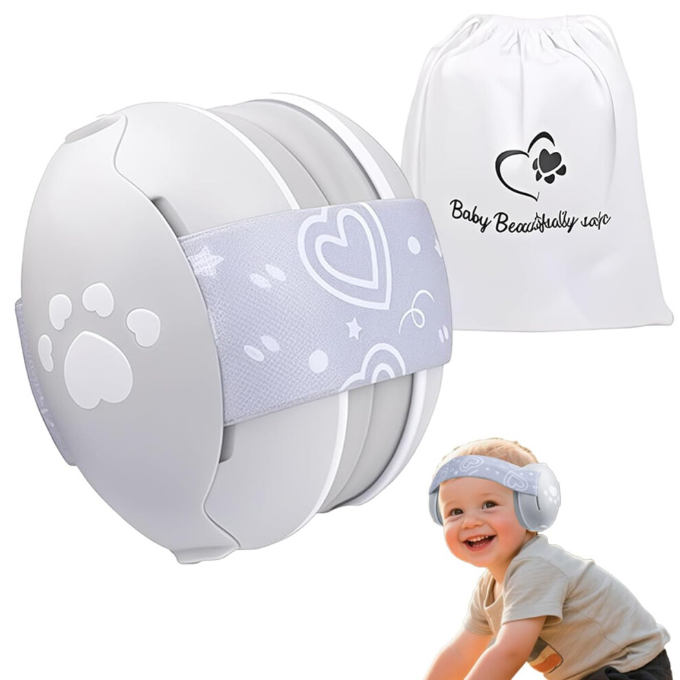 Heart Shape Baby Ear Defender For Babies And Toddlers Up To 36 Months, Noise Unisex Kids Shochx