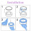 ZODERFY Nappy Bin Refills - 8PCS Nappy Bags Plastic Diaper Pail Refill Bags, Fit for 3