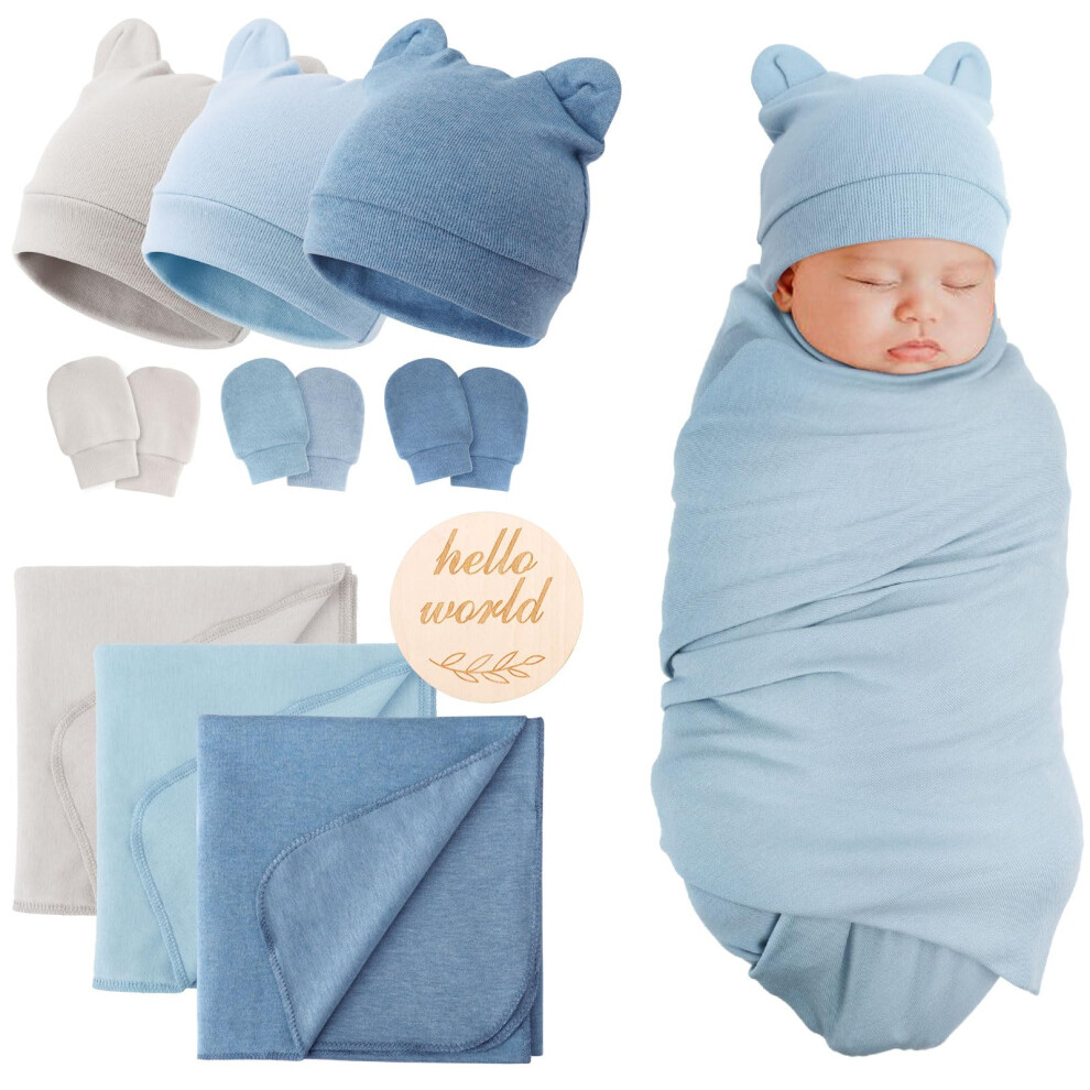 Newborn Baby Blanket Soft Swaddle Blankets For Infant Swaddling Receiving Dreshow