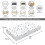 2 x Cot Fitted Crib Sheets | Bedding For Cot bed | 4