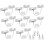 8Pcs Window Locks for UPVC Windows, MIVITOOM Window Cable Restrictor Window Safety 1