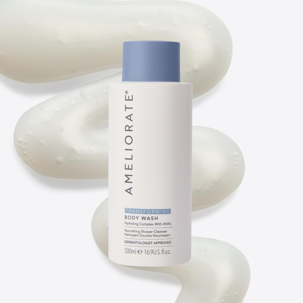 Ameliorate Transforming Body Wash 500Ml For Keratosis Pilaris (Kp), Rough & Dry Skin