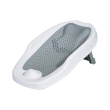 Baby Bath Support Seat – Ergonomic Infant Bath Lounger | Foldable, Non-Slip Baby