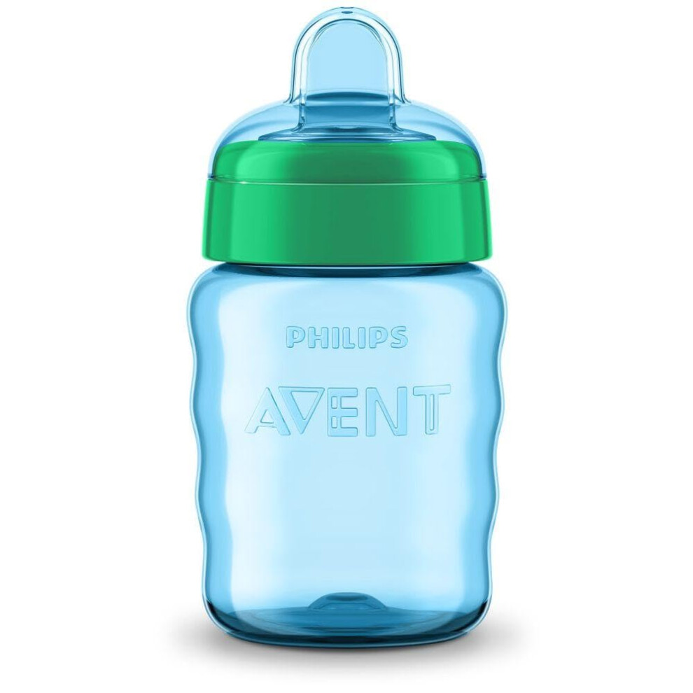 Philips Scf553/05 Children's Drinking Cup With Silicone Nozzle, Bpa For 9 Months, 260 Ml, Green Avent