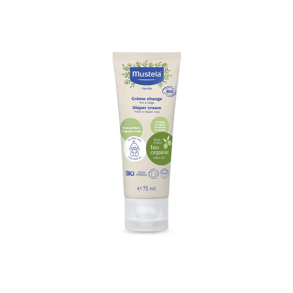 Bio Diaper - 75Ml Cream Mustela