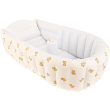 Foppla Inflatable Baby Bath Tub,PVC Foldable Portable Travel Beach Essential with